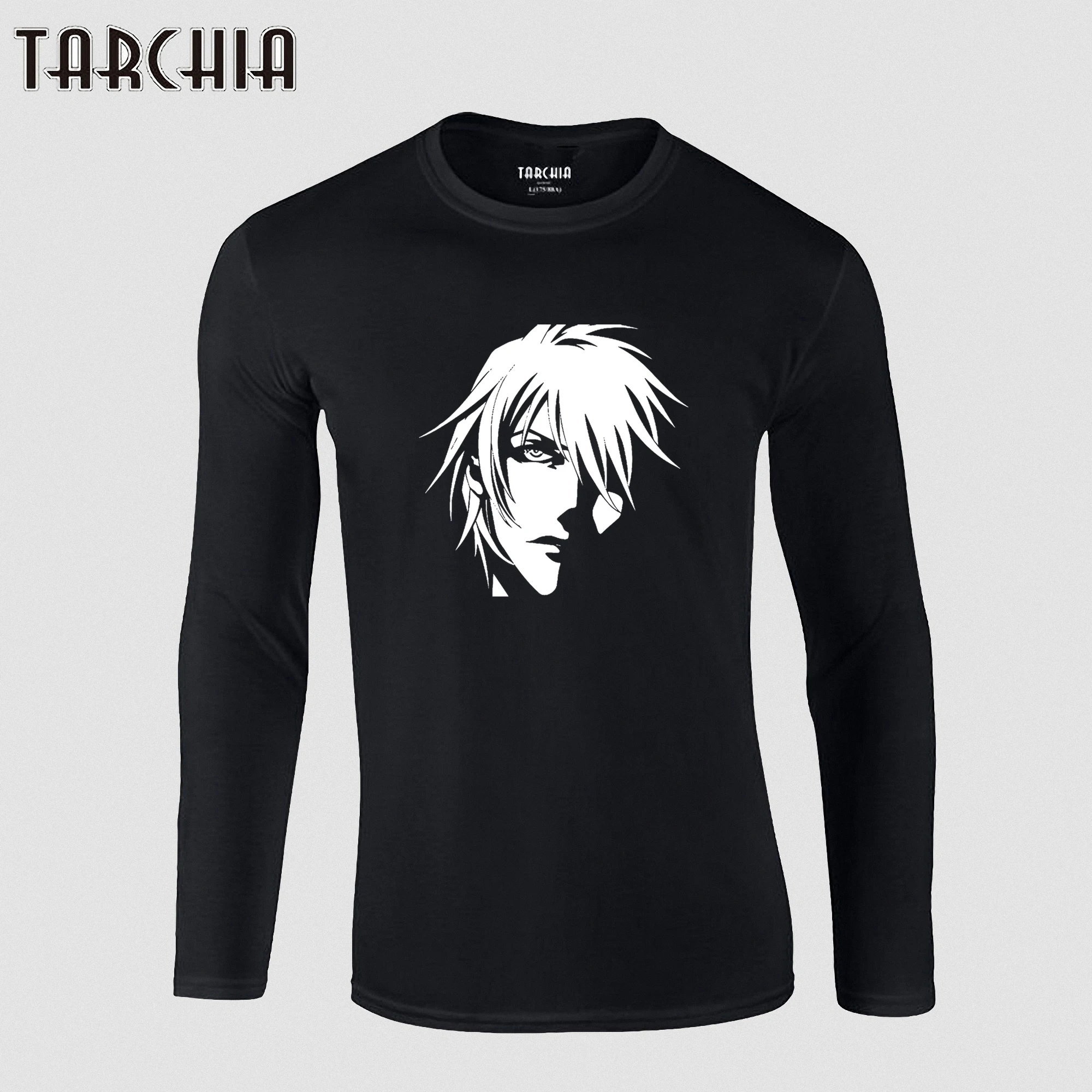 

TARCHIA T-Shirt 2023 Fashion Boy Printing Long Sleeve Anime Oversized Cheap Graphic T Shirt Men Tee Top Camisetas