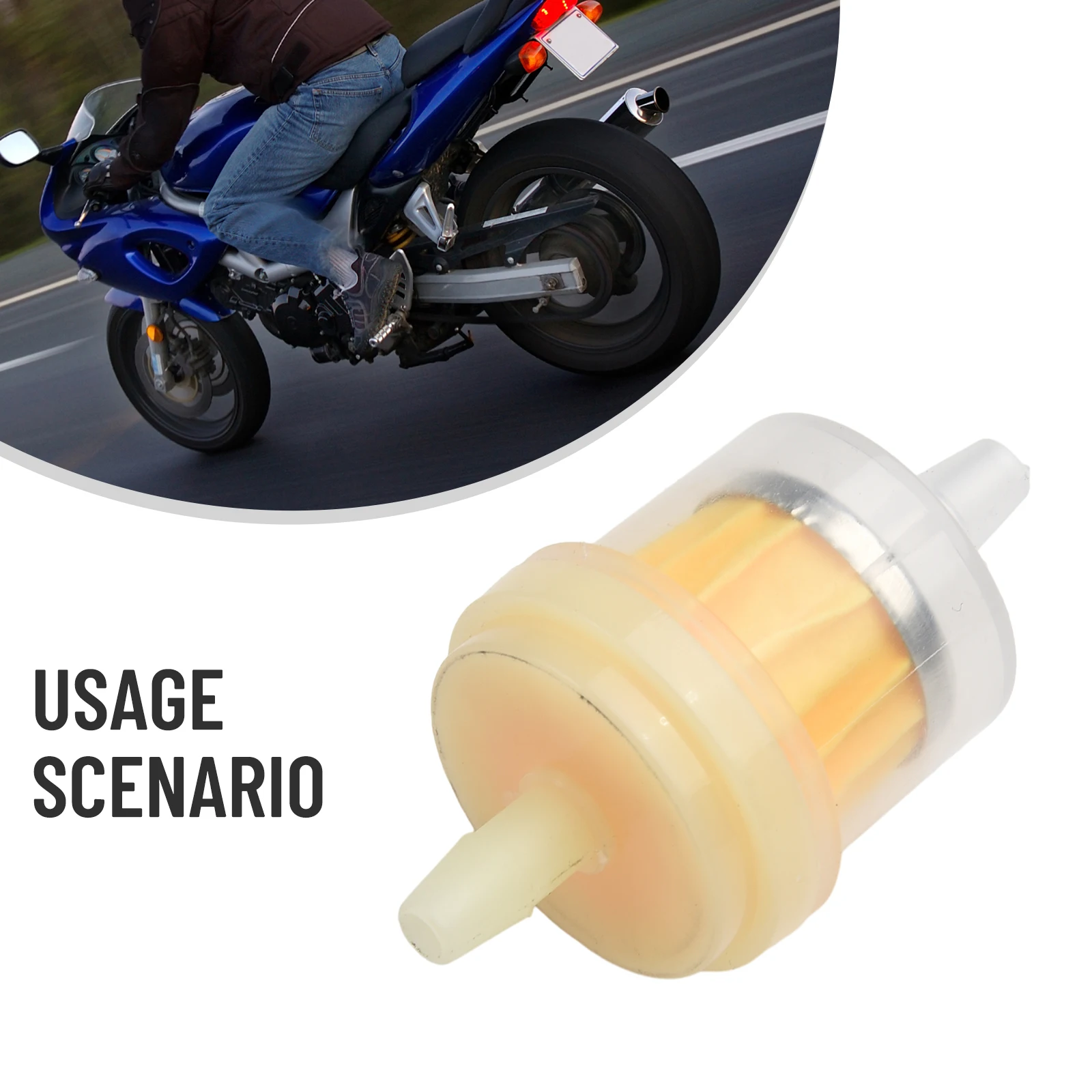 

1PCS Fuel Gas Filter FR-068 High Quality Motorbike Fuel Tank Filter Without Magner Fits For Most Motorcycles Electric Vehicles