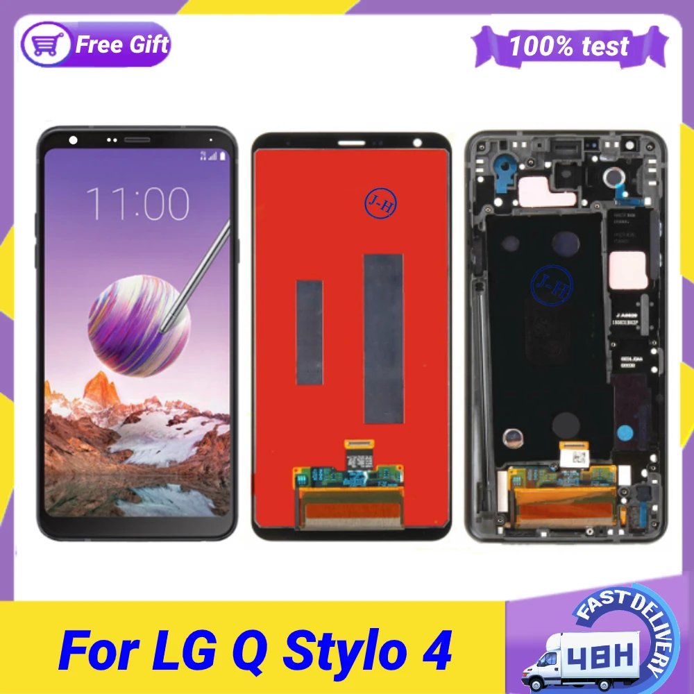 Оригинальный ЖК-дисплей 6,2 дюйма для LG Q Stylo 4 Q Stylus Q710 Q710CS Q710MS Q710ULS, сенсорный экран, дигитайзер для LG Q Stylo + 4 Q710WA