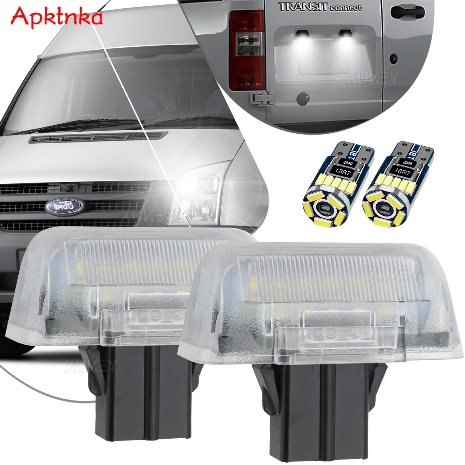 

Пара фар заднего номерного знака Ford Transit MK6 MK7 1985-2013 и комплект боковых светильник п OE #4388111 1732840 1672263