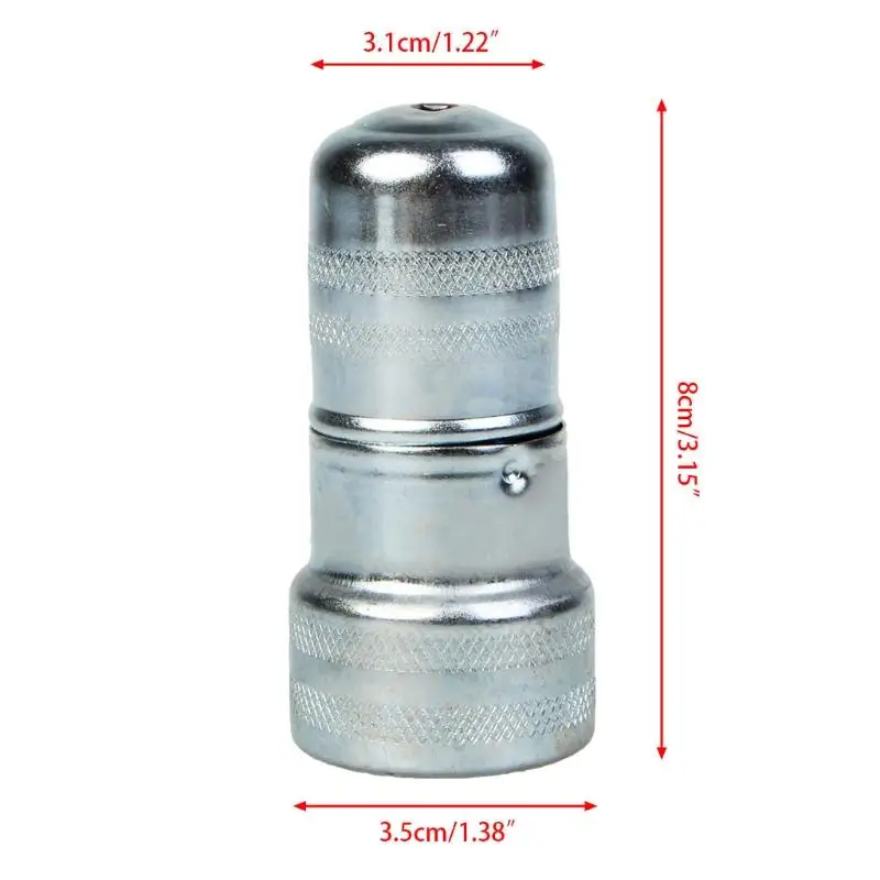 

1 шт., автомобильный серебряный инструмент для очистки клемм аккумуляторной батареи, щетка из н