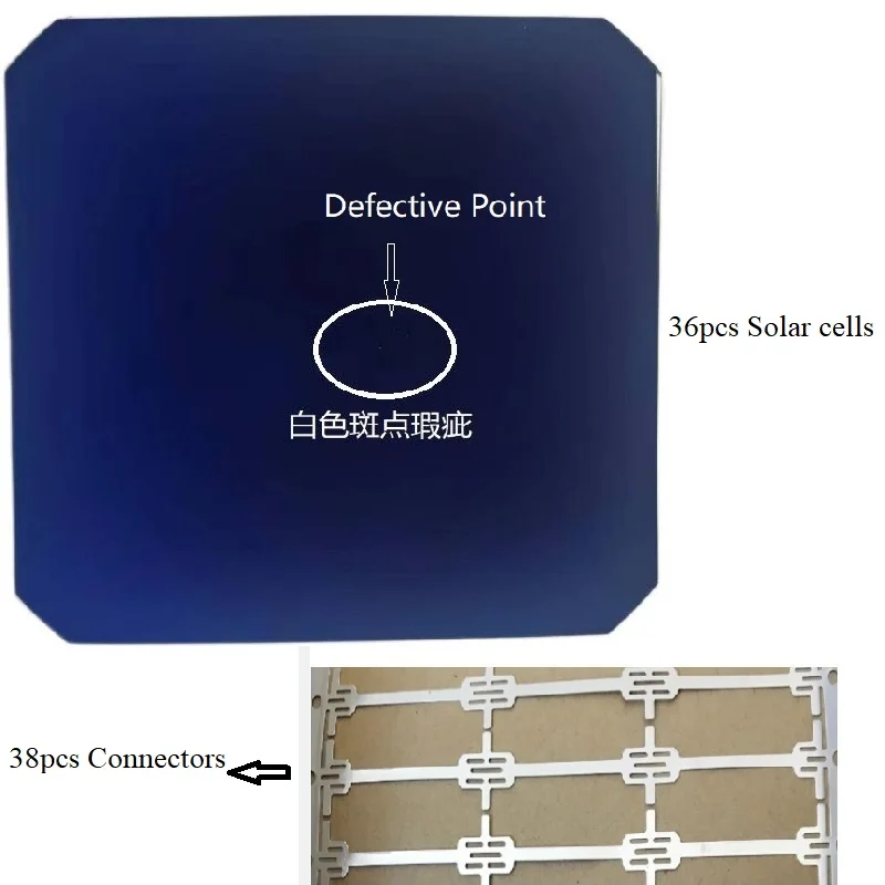 Монокристаллические солнечные батареи 23% эффективность 5 8 Вт для солнечной