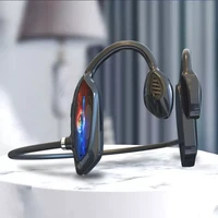 new sound conduction wireless bluetooth headset sport ear hook earbuds with mic fone bluetooth earphones wireless headphones
