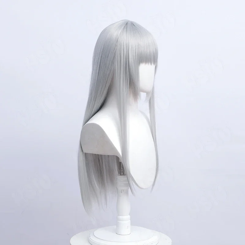 Rozen Maiden suigintou косплей парик Серебряные длинные волосы ртутная лампа Косплей