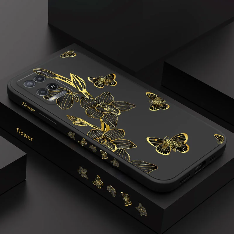 

Flowers Bloom Rich Phone Case For OPPO A54 A74 A57 A77 A78 A96 A76 A36 A95 A12 A15 A15S A16 A16K A9 A5 2020 4G 5G Silicone Cover