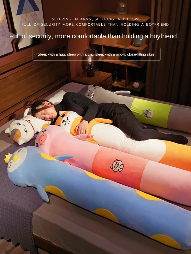 

Best Cute Long Pillow Pillow Sleeping Girl Side Sleeping Big Pillow Can Be Removed Legs Bedside Boys Pregnant Cylindrical Woman
