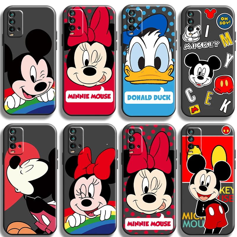 

Disney Mickey Minnie Phone Case For Xiaomi Redmi 9 9i 9T 9AT 9A 9C Note 9 Pro MAX 5G 9T 9S 10S 10 Pro MAX 10T 5G Protective