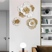 vintage wall decoration 3d flower pendant living room background wall hanging ornaments hotel porch wall mural art crafts