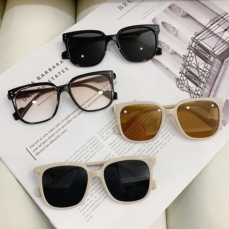 New Square Sunglasses Women Retro Brand Mirror Sun Glasses Female Black Yellow Fashion Candy Colors Oculos De Sol UV400 Eyewear