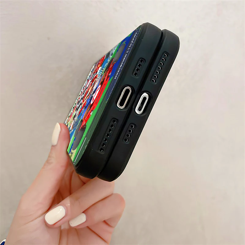 super mario phone case for funda iphone 11 12 13 pro max 12 mini x xr xs max 6 6s 7 8 plus back silicone cover celular etui free global shipping