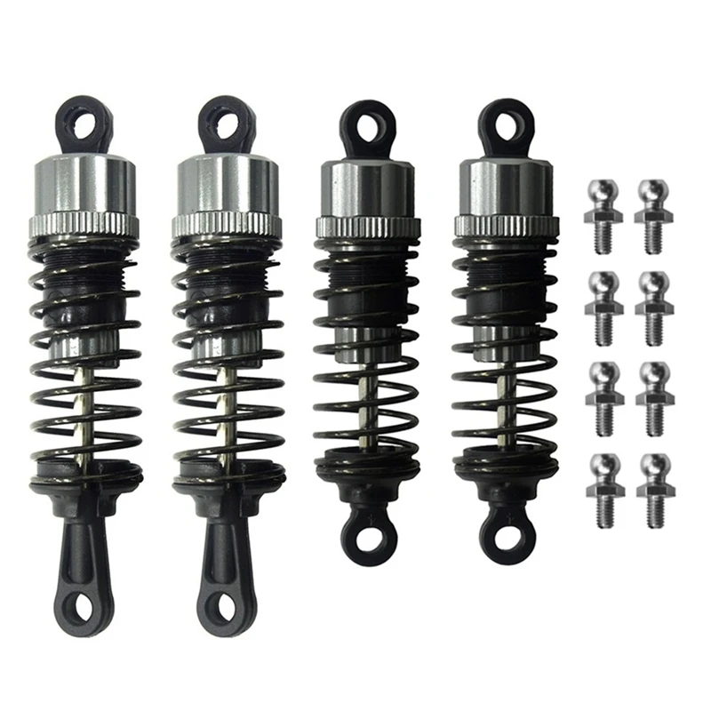 

4Pcs Metal Shock Absorber For HBX HAIBOXING 901 901A 903 903A 905 905A 1/12 RC Car Upgrades Parts Spare Accessories