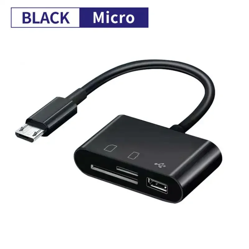 Фото USB C Card Reader ipad To SD TF OTG Adapter Connect insta360 RS X23 DJI Action Camera №4
