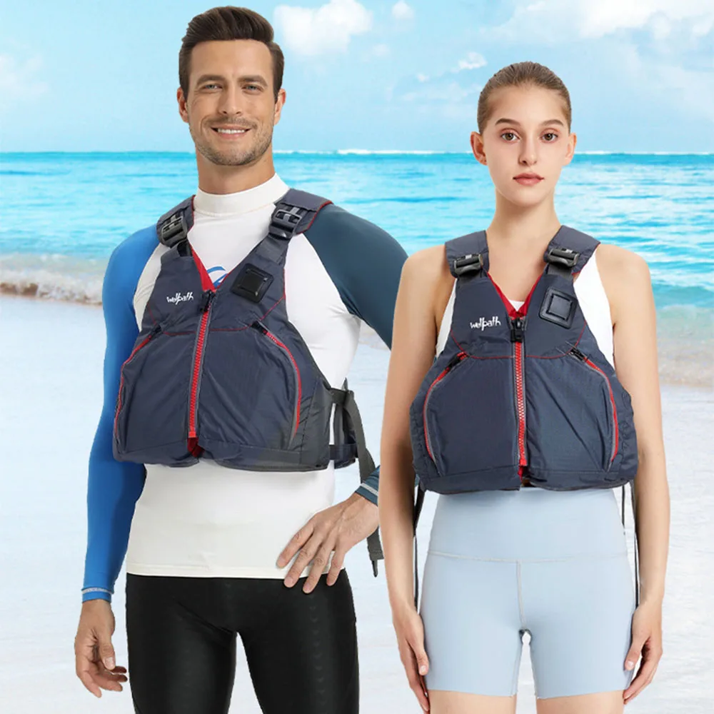 2023 New Water Sports Life Jacket for Men and Women Swimming, Surfing, Rowing Life Jacket, Motor Boating, Fishing Life Jacket
