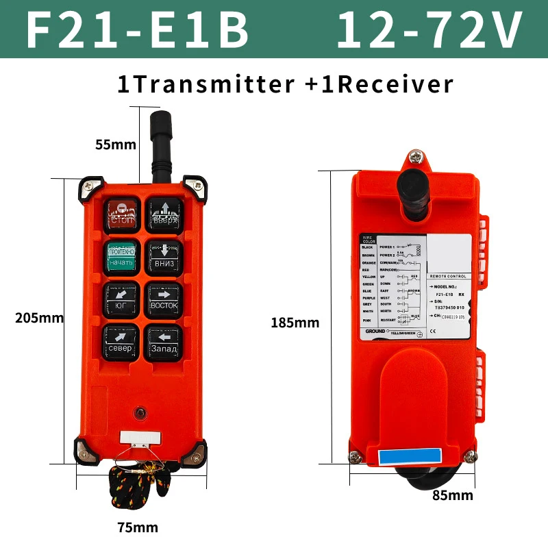 

CNMAWAY F21-E1B промышленный переключатель дистанционного управления