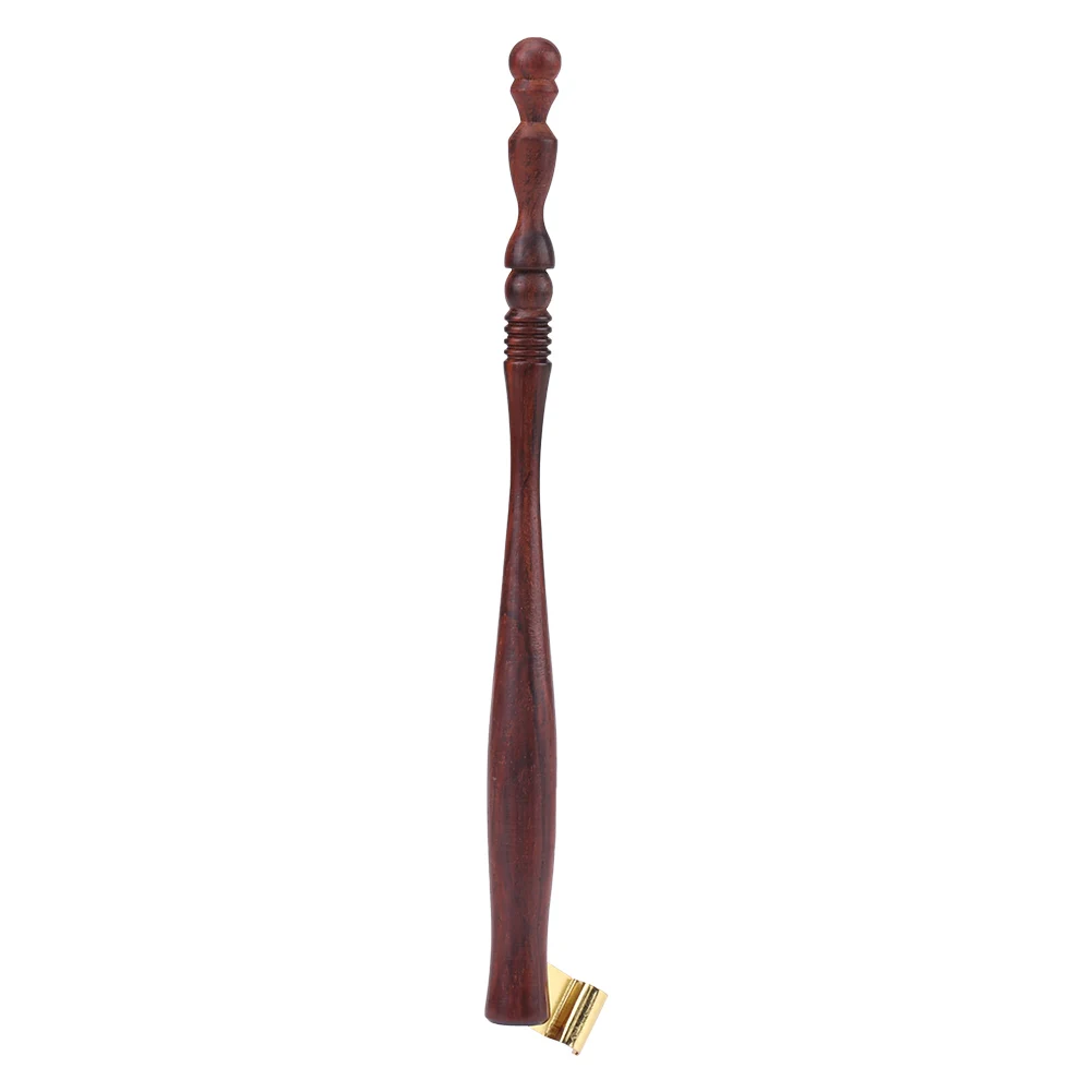 

English Calligraphy Wooden Dip Pen Handle Nib Holder with Removable Metal Flange english