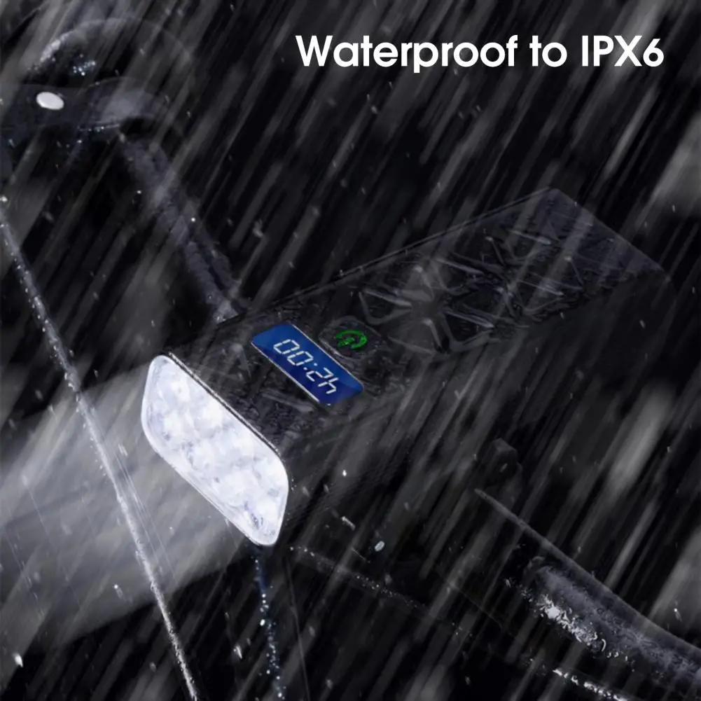 

Bicycle Lights Waterproof Bike Light USB Charging 8 LED Good Toughness Front Light for Cycling Bicycle Accessories