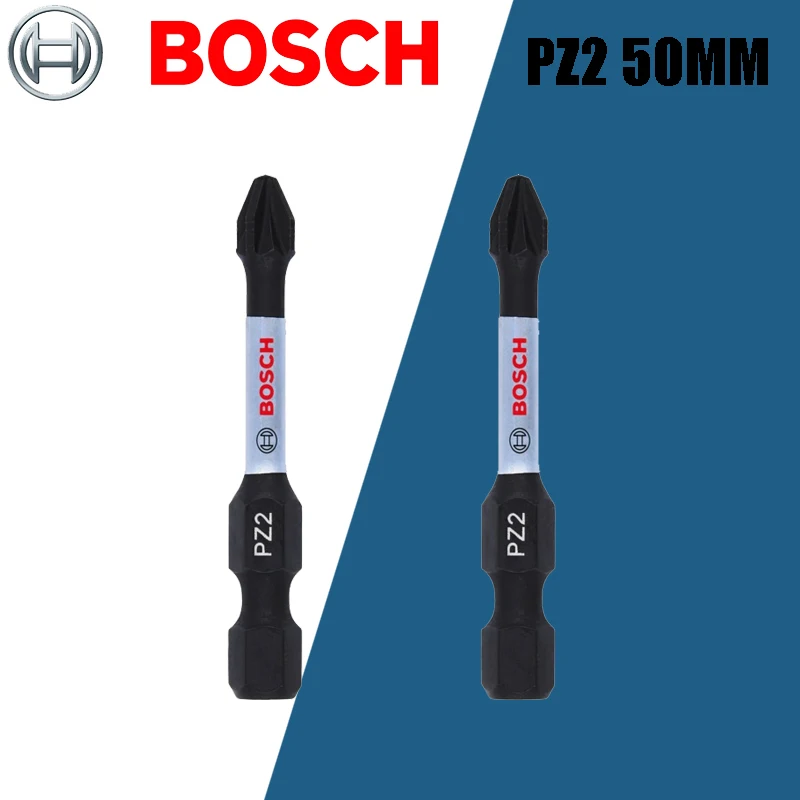 

BOSCH оригинальный PH1/2/3 PZ2/3 50 мм ударный бит из высокоскоростной стали износостойкие столярные биты аксессуары для электроинструментов