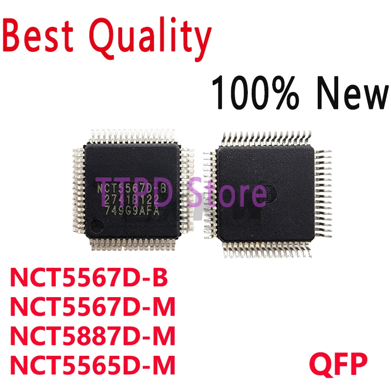 Микросхема NCT5567D-B NCT5567D-M NCT5887D-M NCT5565D-M QFP