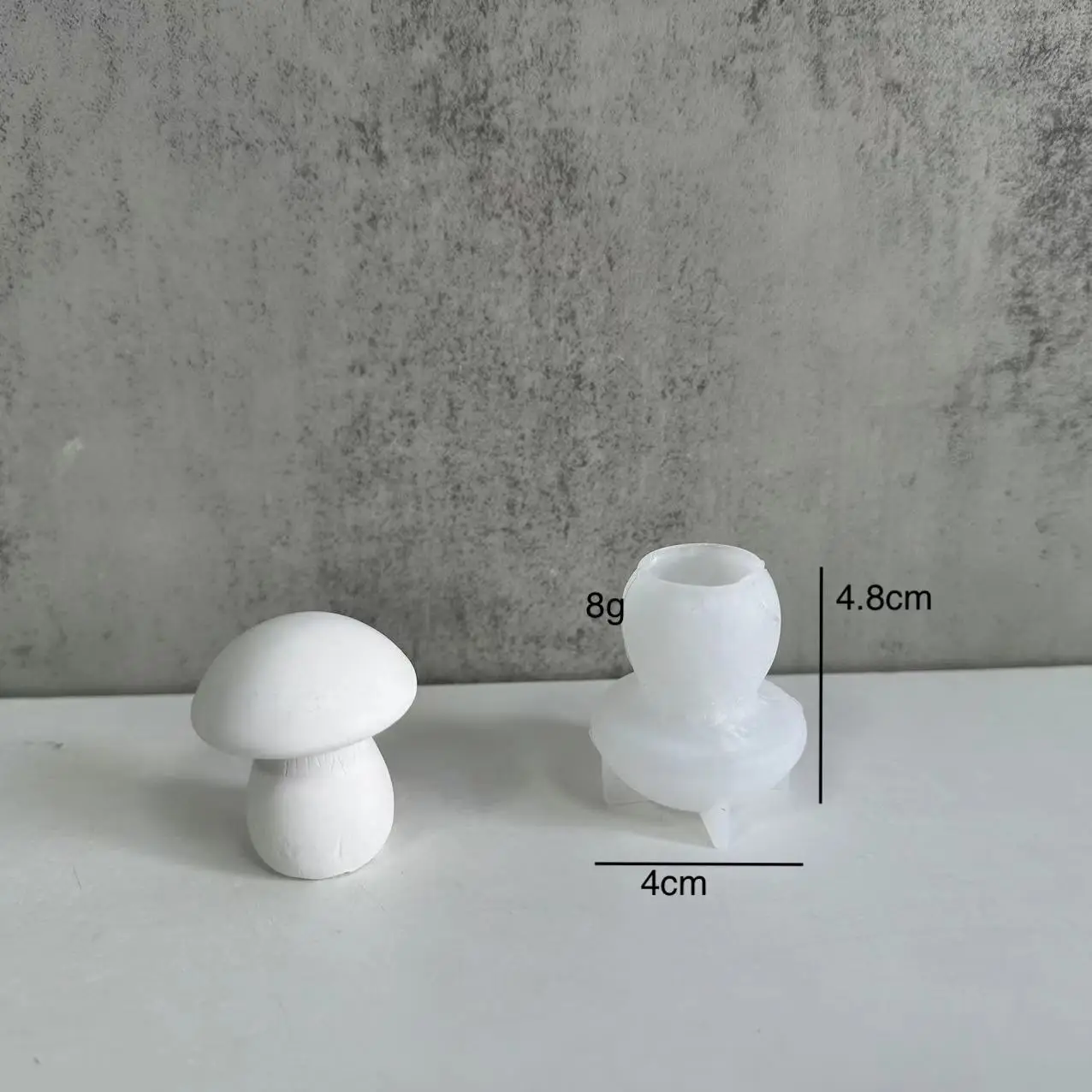 Форма для грибной свечи Грибная ароматическая свеча Molddiy Свеча грибов