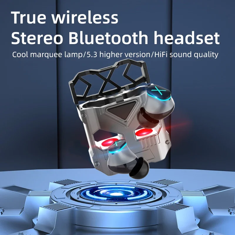 

Игровая гарнитура TONLISH TWS, беспроводные Bluetooth-наушники, HD наушники для звонков, HiFi стерео наушники с шумоподавлением ENC