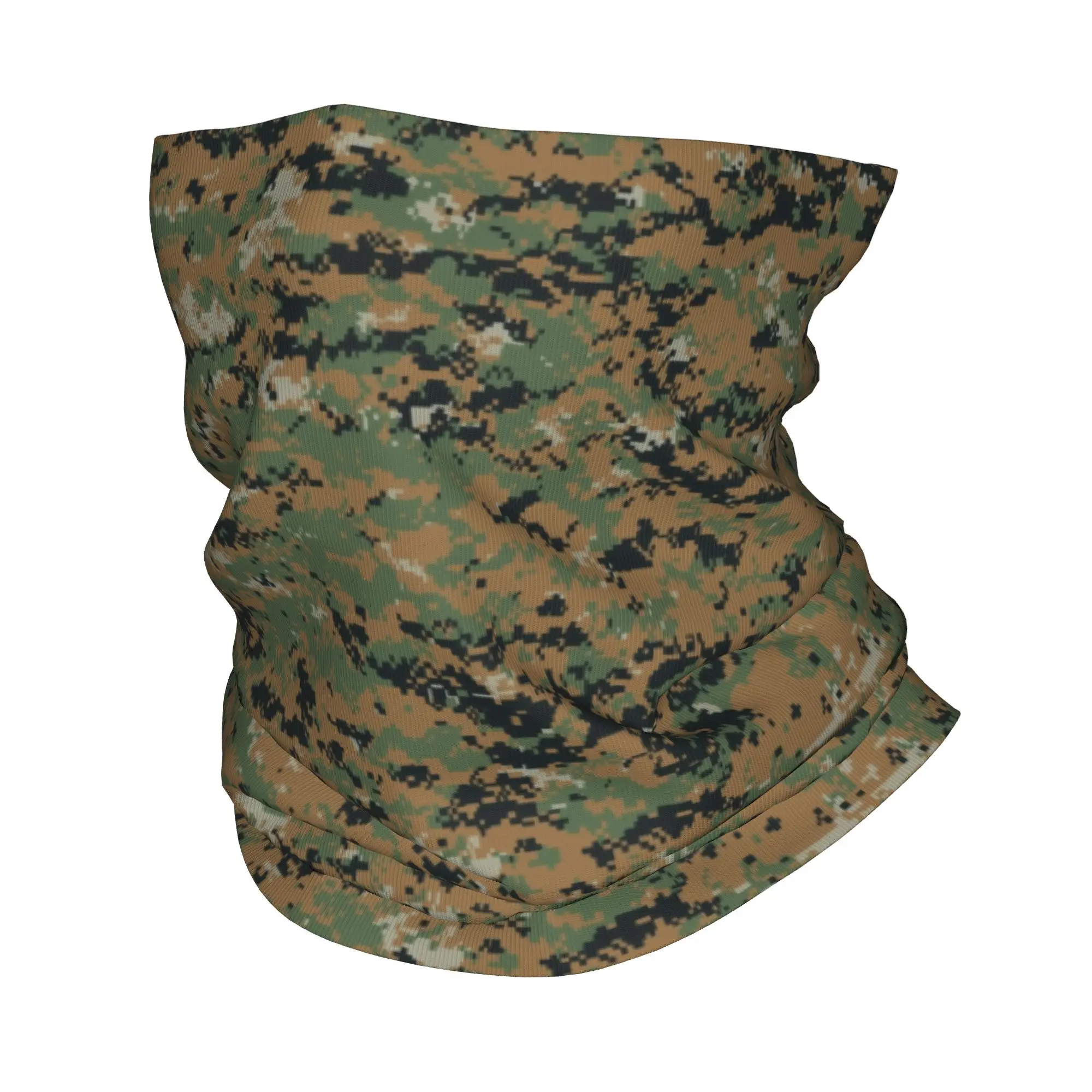 Фото Пользовательские Marpat военные армейские камуфляжные гетры для мужчин и женщин ветрозащитный зимний лесной камуфляжный бандана шарф для лыж №1