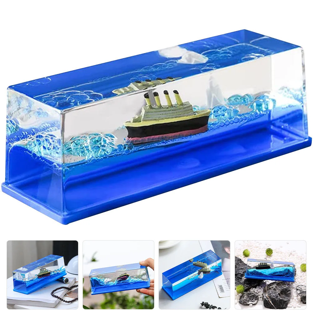 

Boat Decorations Gifts Husband Birthday Unique Boyfriend Motion Paperweight Model