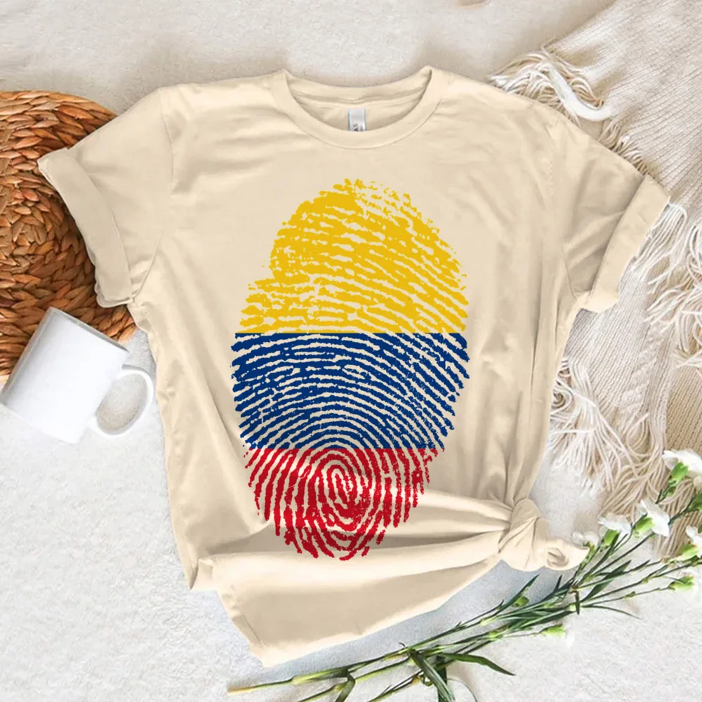 Топ Колумбии женский летний топ с аниме женская дизайнерская забавная одежда