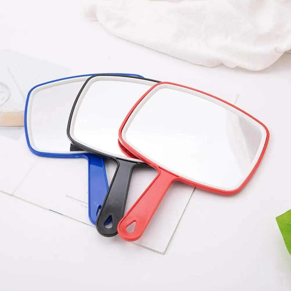 

Sdotter Mirror Cosmetic Fashion Handheld Gift PS without Distortion Home Salon Travel for Hairdressing Mirror