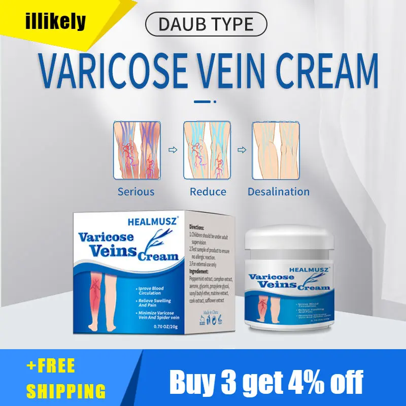 

Varicose Veins Relief Cream Vasculitis Phlebitis Spider Pain Relief Ointment Medical Plaster Varicose Veins Treatment Body Cream