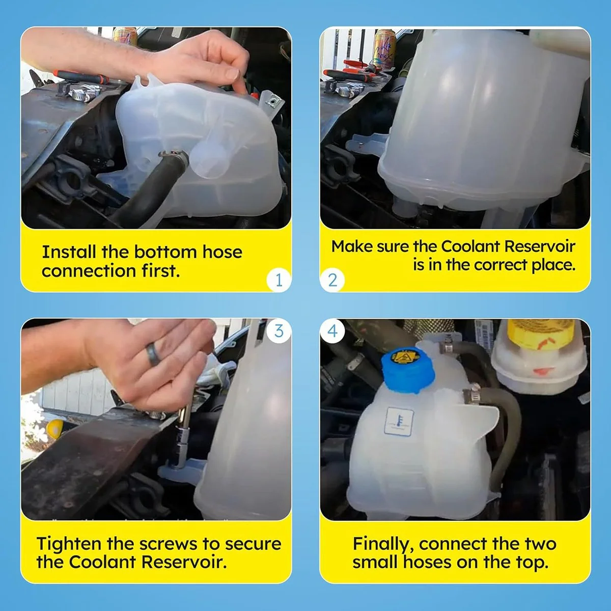 603-832 резервуар для охлаждающей жидкости 52014880AA Ram ProMaster 2500 1500 3500