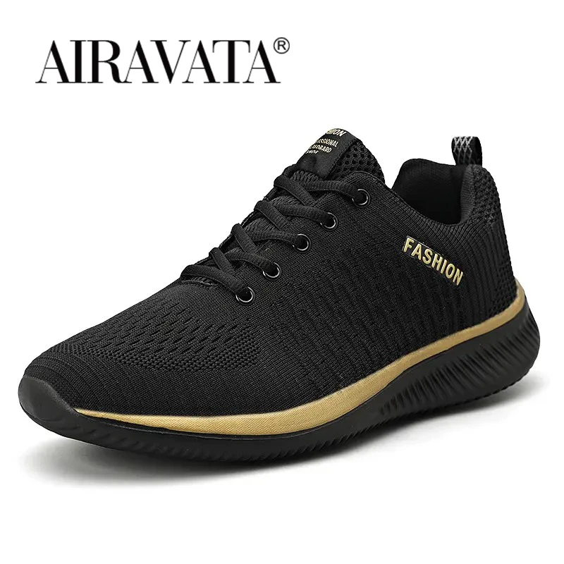 Unisex Sneakers Breathable Outdoor Lace-up Athletic Trainer Shoes Leisure Comfortable Footwear Size 35-47