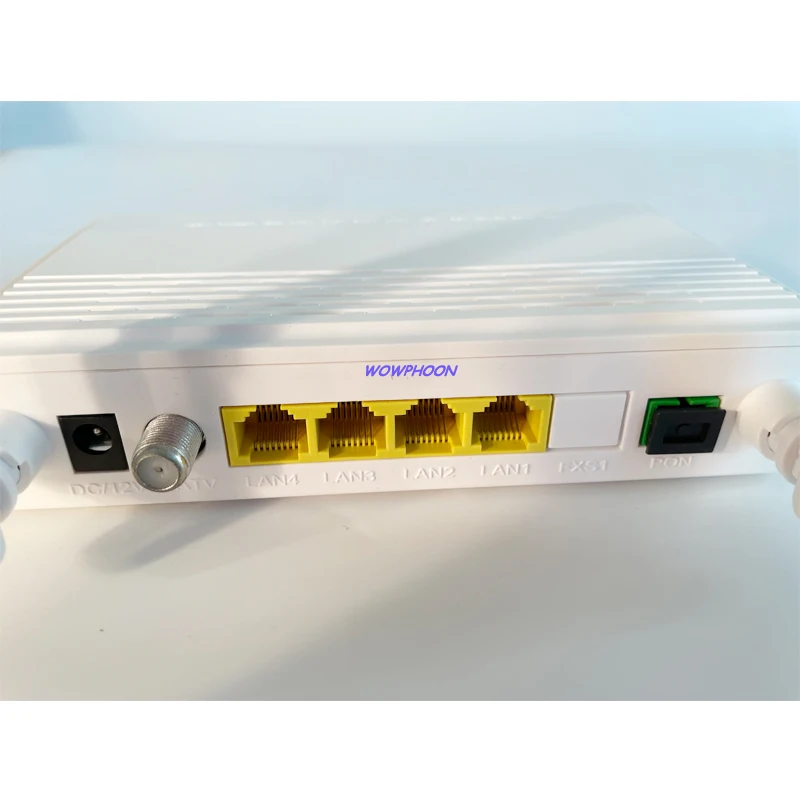 Free shipping HUR3021ER EPON ONU ONT 1GE + 3FE wifi catv for family gateway with 2 antennas EPON optical network terminal