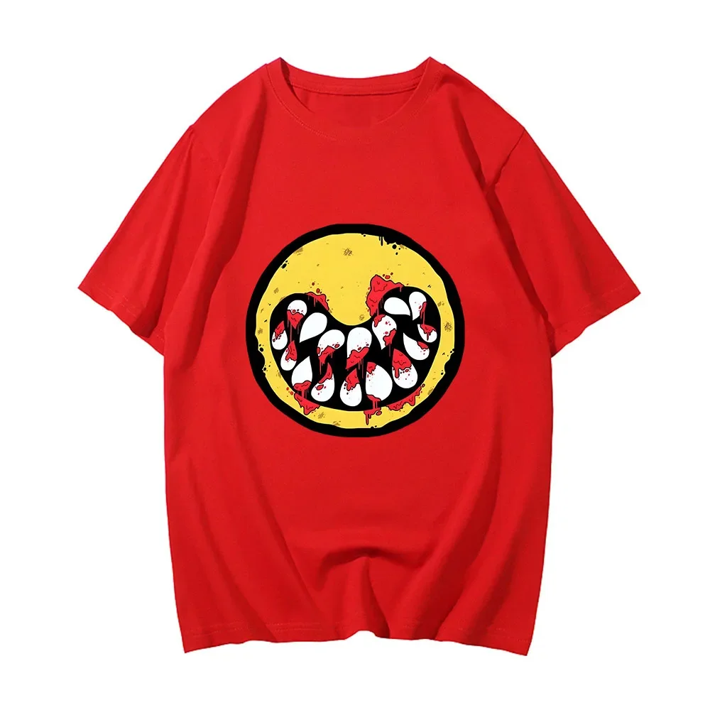 Футболка мужская с рисунком в стиле ловушки из 100% хлопка