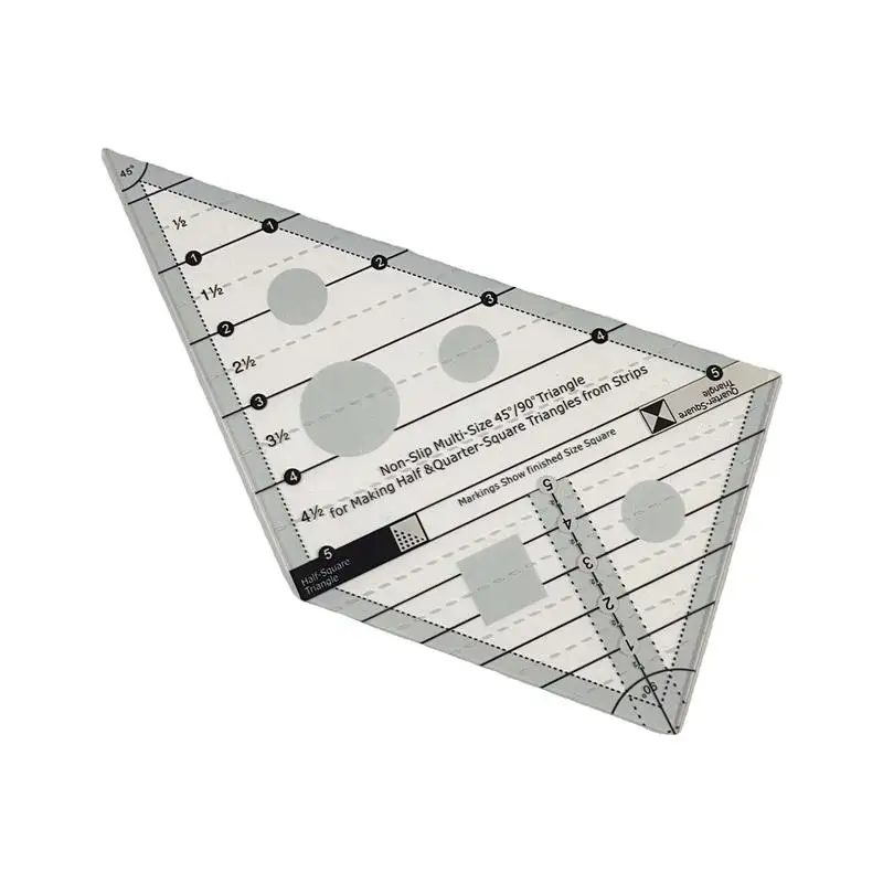 

1 шт. линейка для лоскутного шитья, инструменты для квилтинга, прозрачная линейка из акрилового материала для одежды, линейка, нарезка, линейка, линейка для школьного шитья