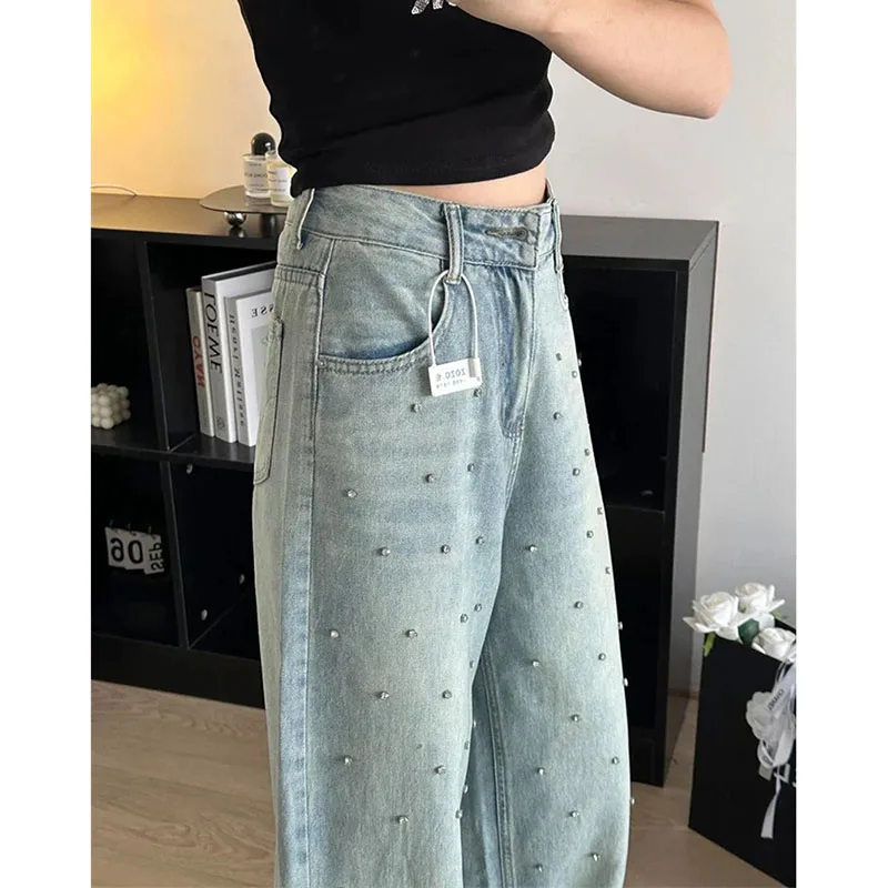 Джинсы женские с высокой талией