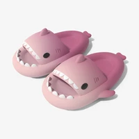 premium gradient shark slides super soft comfy silent and anti slippery gradient shark slippers for women