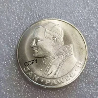 poland 1982 silver plated brass commemorative collectible coin gift lucky challenge coin copy coin