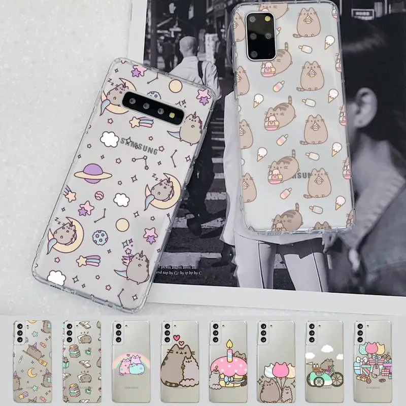 

Cute cat Phone Case For Samsung A 10 20 30 50s 70 51 52 71 4g 12 31 21 31 S 20 21 plus Ultra