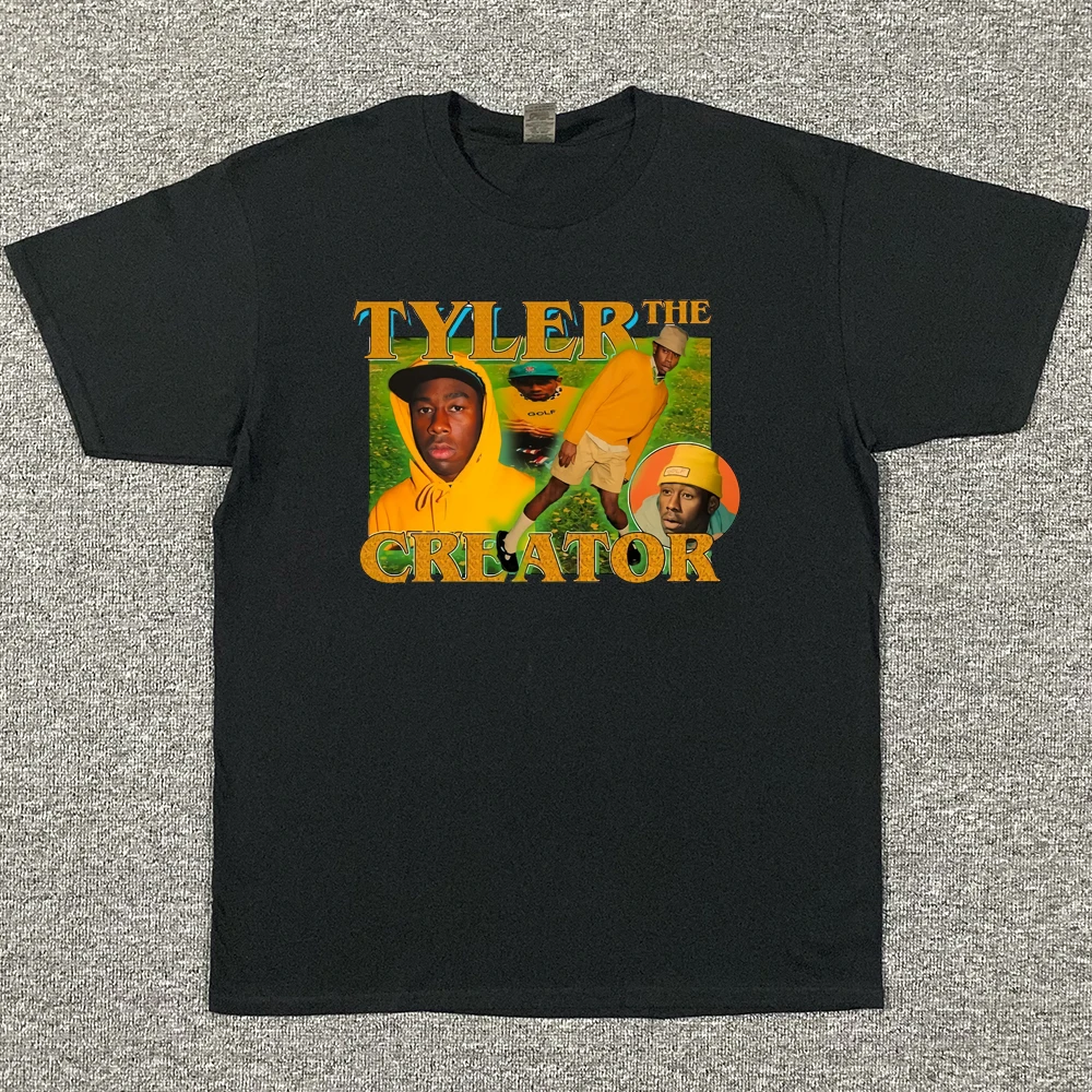 

Мужская Повседневная футболка Golf Wang Igor, Мужская футболка в стиле хип-хоп