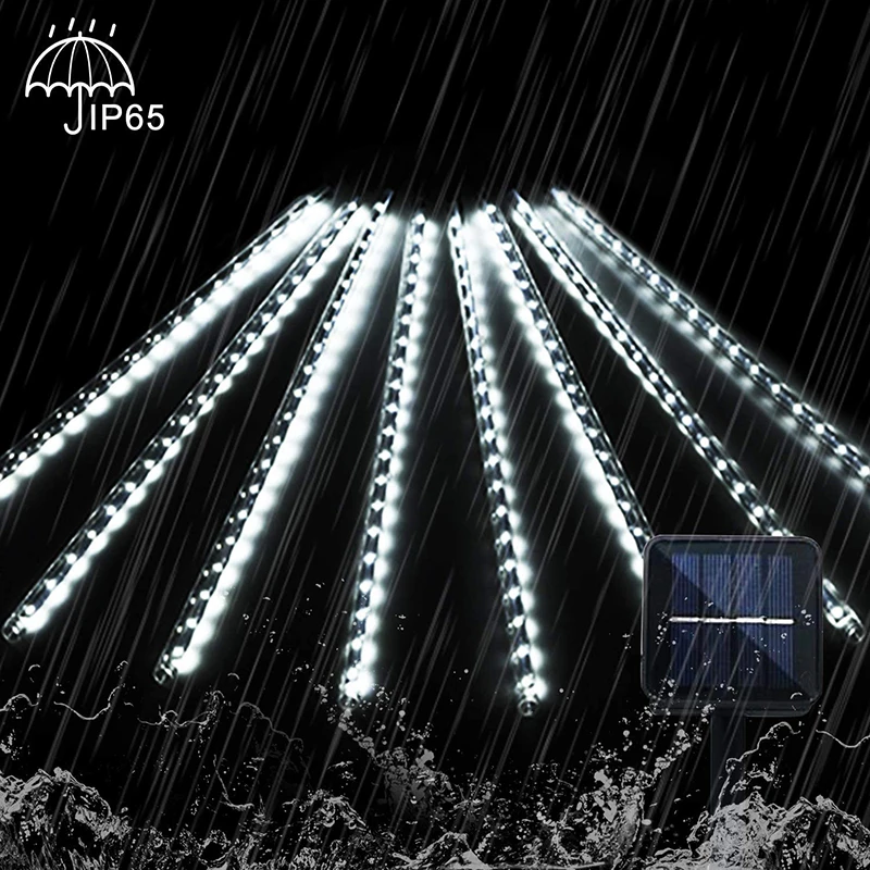 

Solar Light Garden Rain Lights Waterproof Christmas Tree Holiday Party Holiday Decoration Solar Lamp Outdoor Outdoor Lighting
