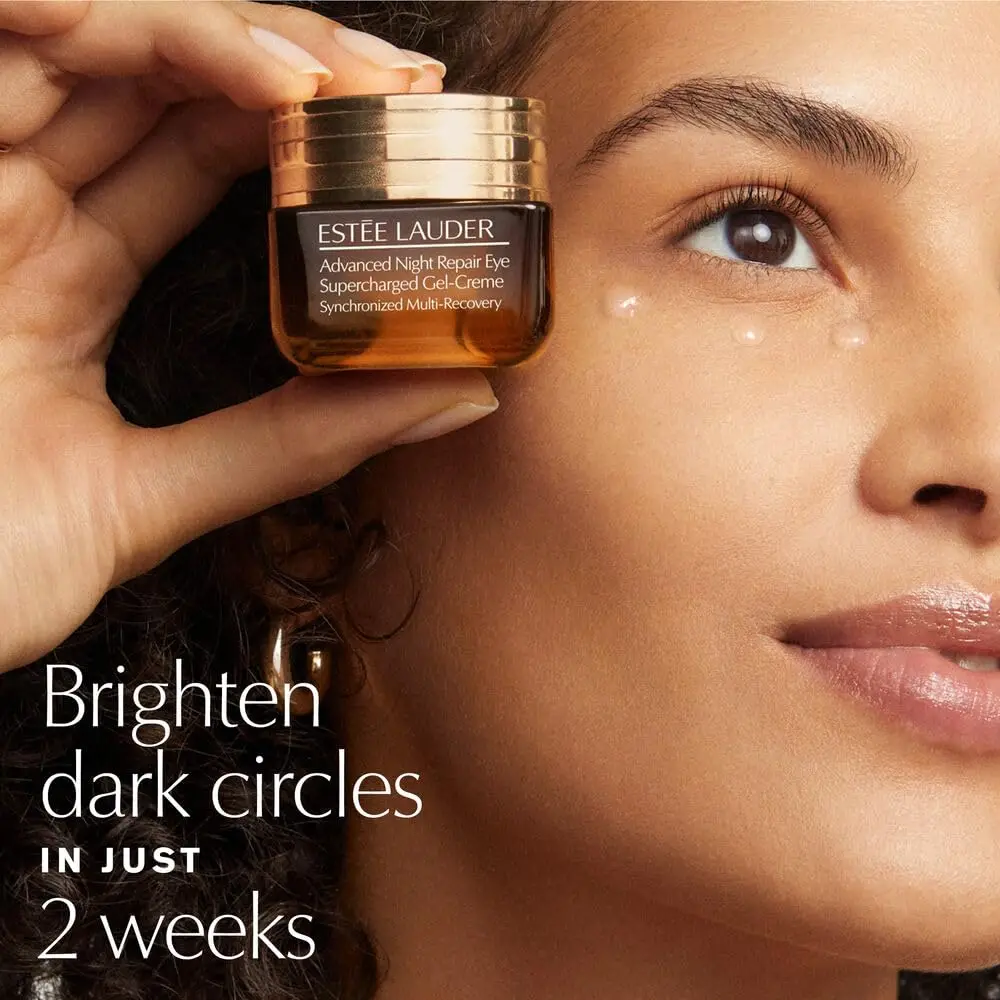 Фото Estée Lauder Advanced Night Repair Гель-крем для глаз с наддувом, синхронизированный, многовосстанавливающий |   Крем для глаз от темных кругов №2