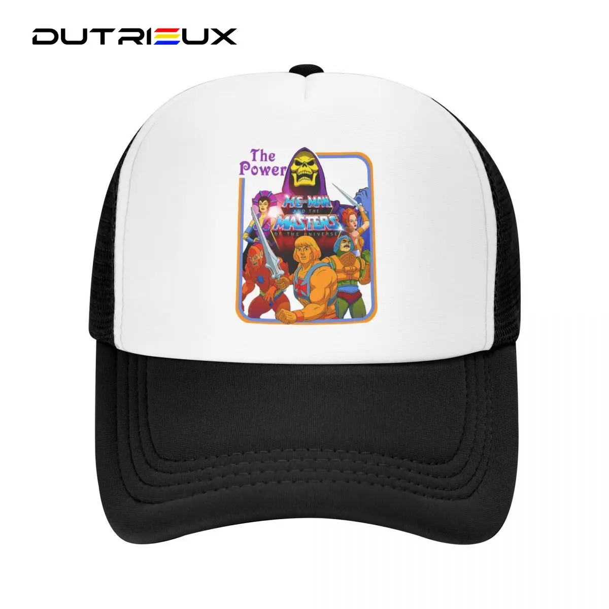 

He-Man Masters Of The Universe The Power Baseball Cap Breathable Skeletor She-Ra Beast Trucker Hat Snapback Hats Summer Caps