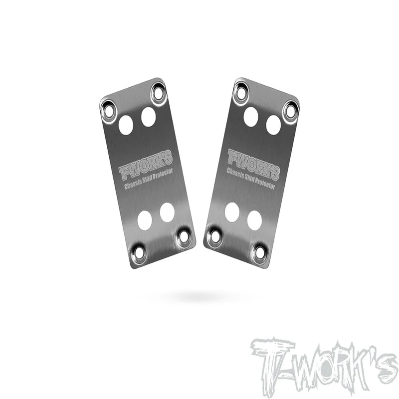 

Original T works TO-220-B6.3 Stainless Steel Rear Chassis Skid Protector ( Team Associated RC10 B6.4/B6.3/B6.2) sssional Rc part