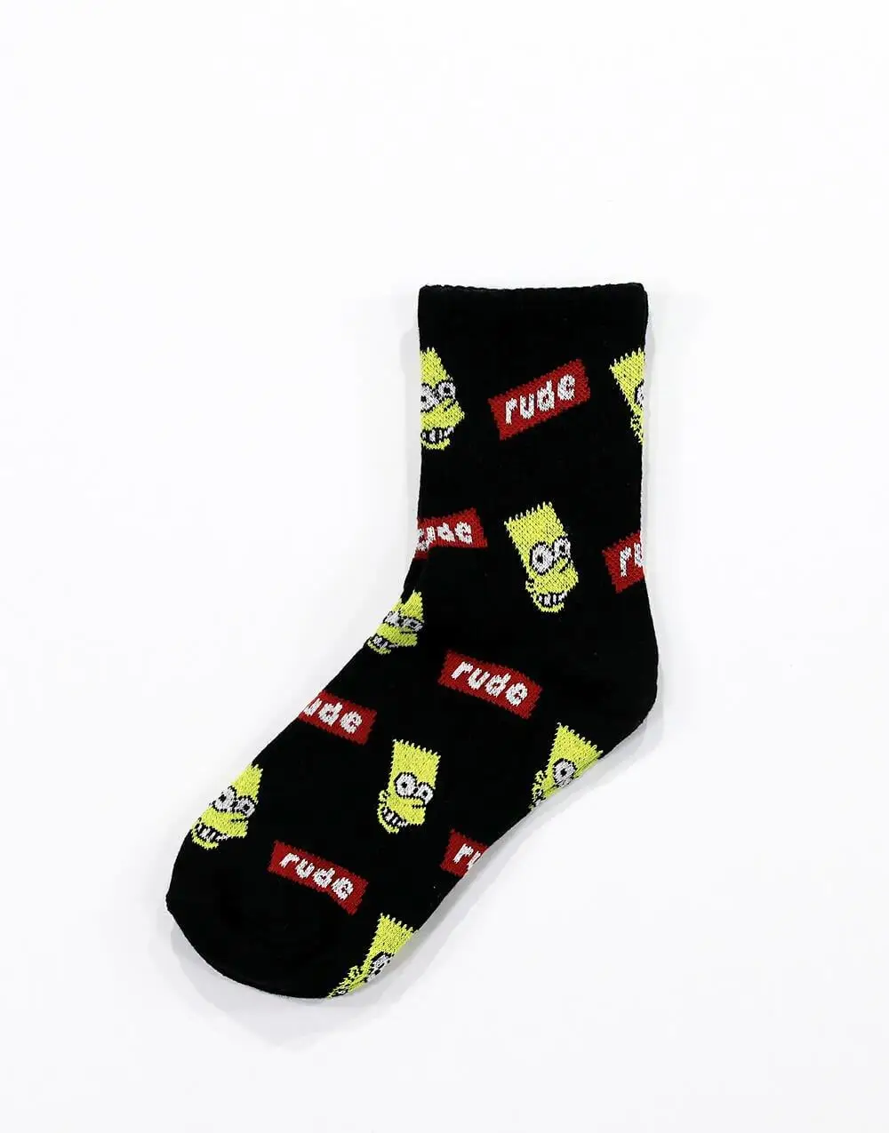 

Rude Black Socks 36-44 Unisex