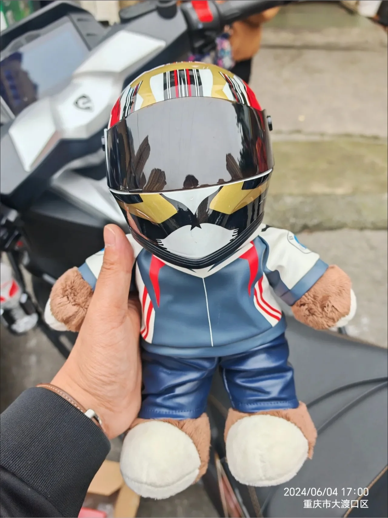 Подходит для мотоциклетных подвесок BMW Kawasaki шлем кошек и собак мини на все лицо