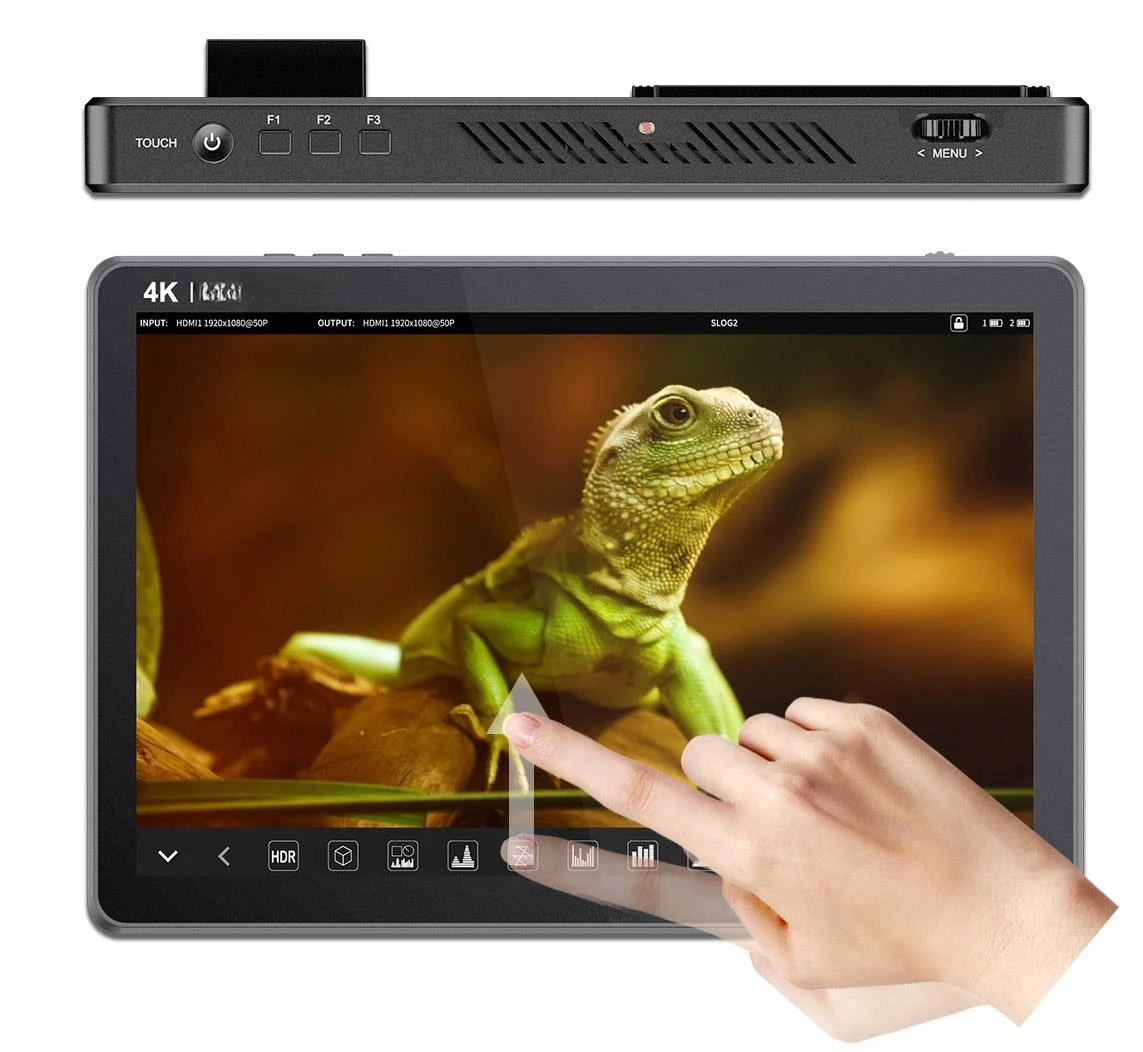 ДЛЯ LUT11S 10 1-дюймовый монитор 2000nit ультра яркий IPS сенсорный экран 3DLUT 3G-SDI