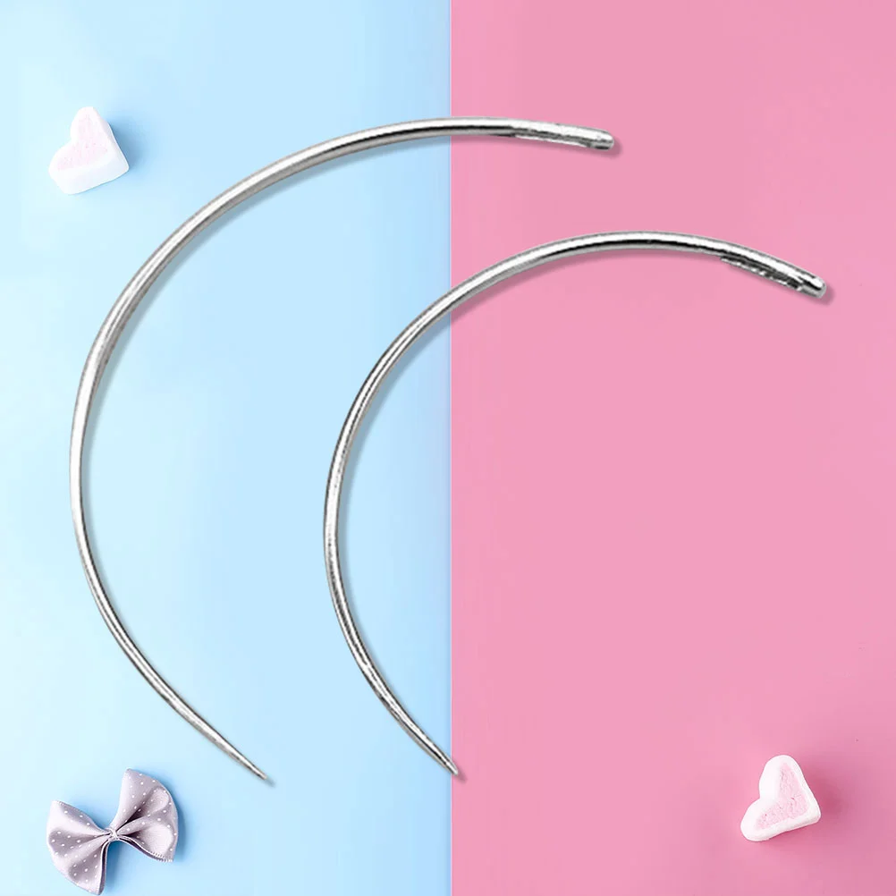 

50pcs Curved Sew for Hair Weave Hand Sewing Kit for Hand Sewing Curved Weaving for Sewing