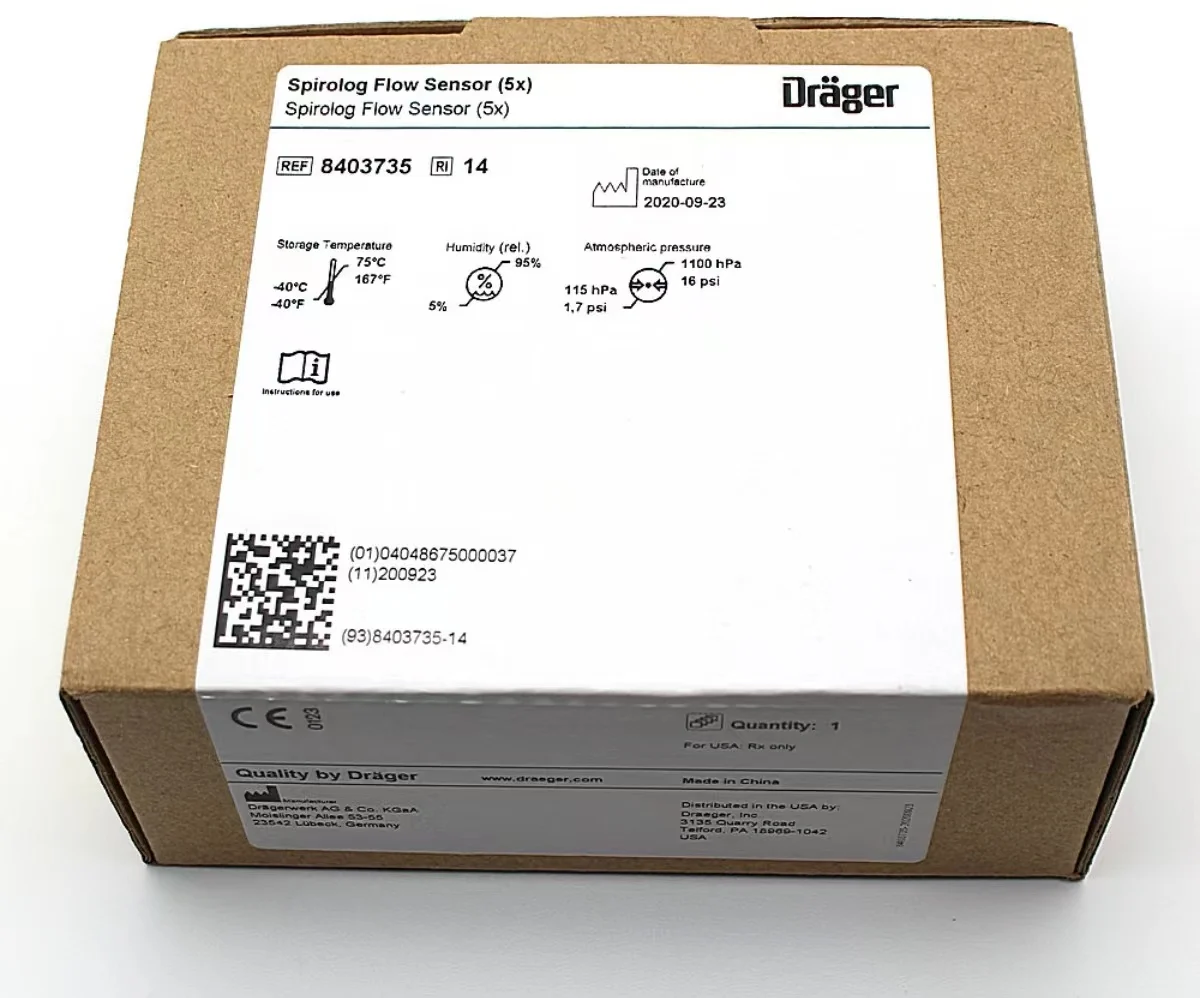 

D rager Flowsen sor PN: 8403735 (1 коробка из 5 шт.) новый оригинальный