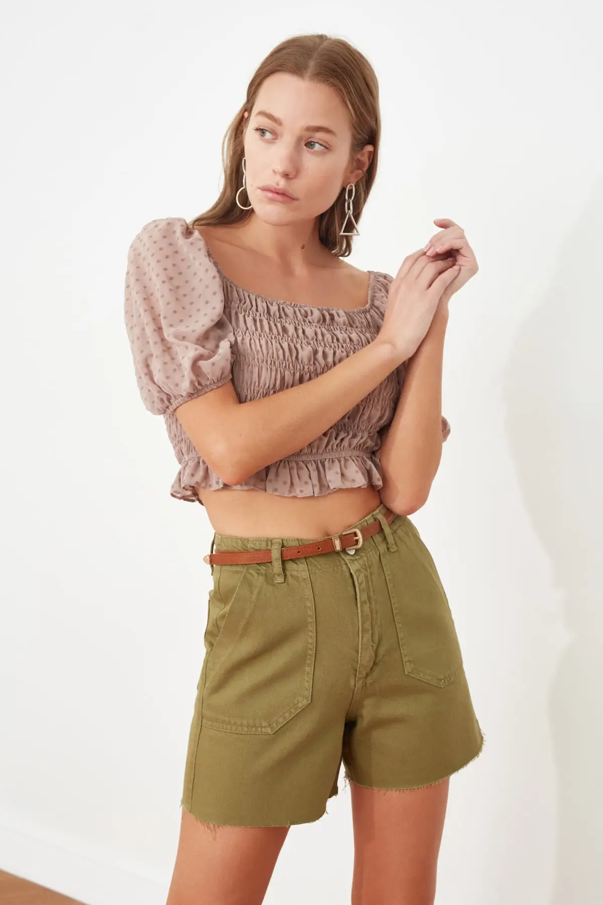 Джинсовые шорты TWOSS21SR0431 | Женская одежда