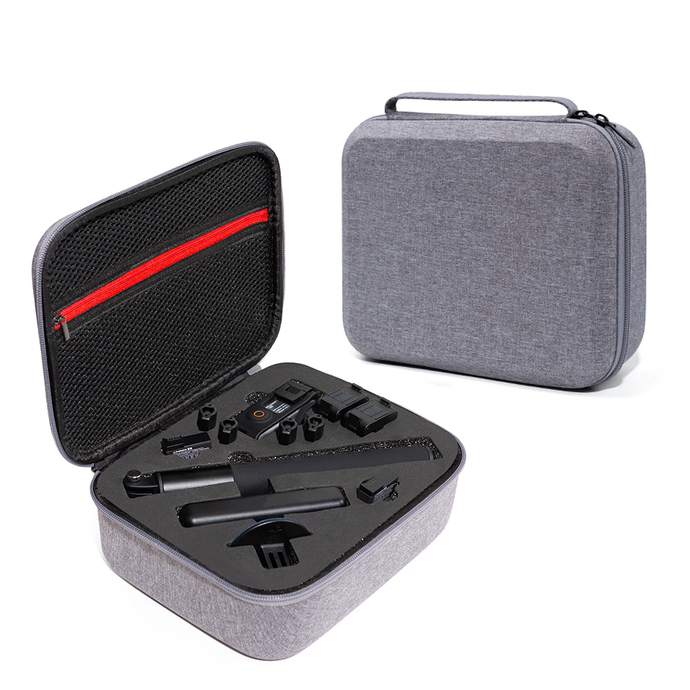 

Suitable for DJI Action3 storage bag Action3 portable sports camera protection box grey